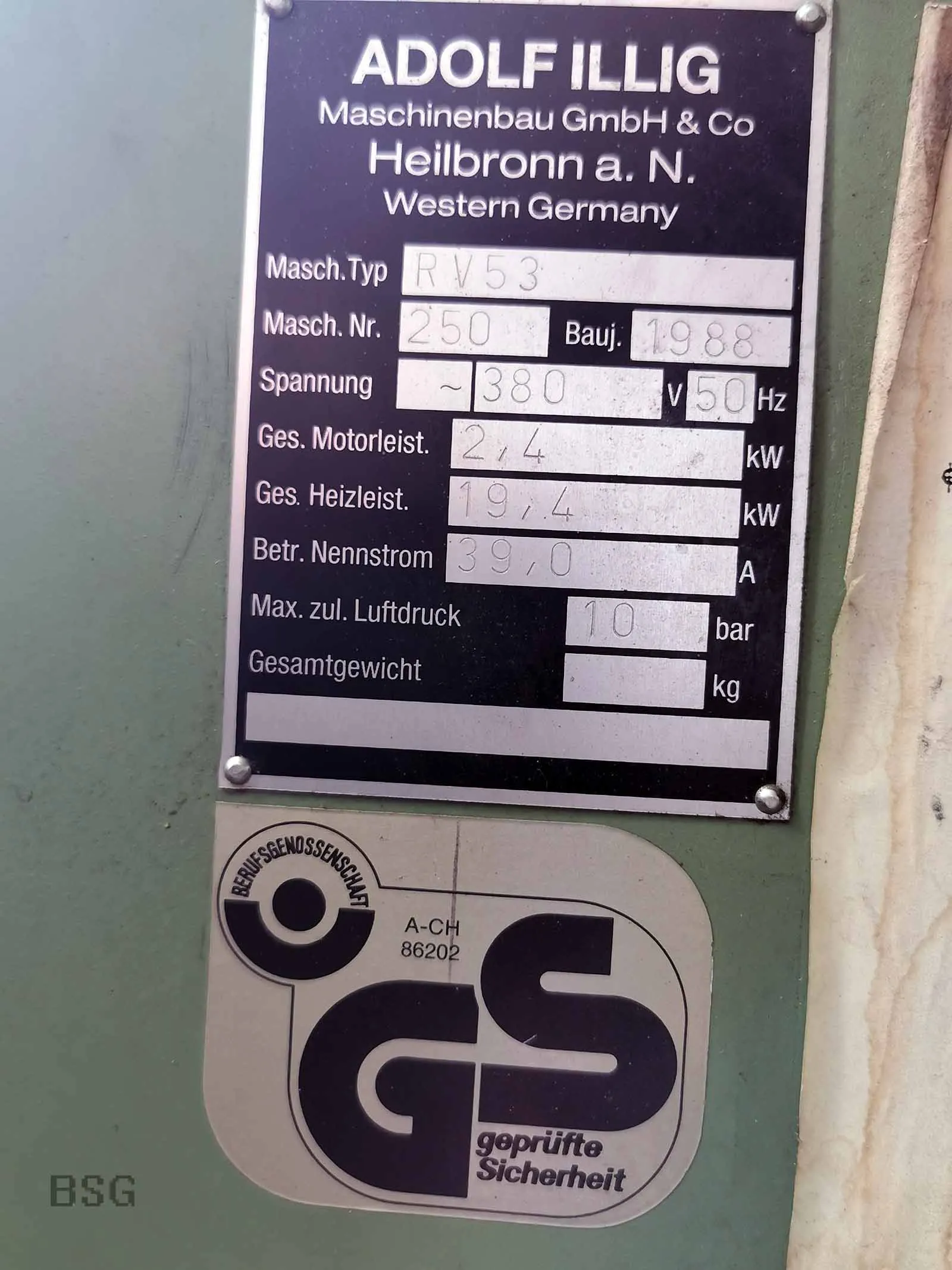 Illig RV 53 (WE1108), product image 15