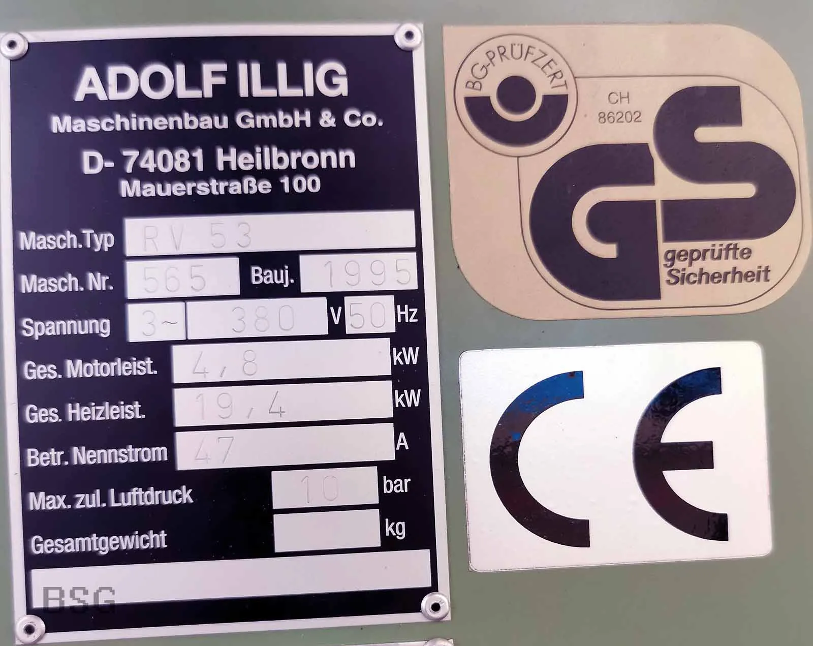 Illig RV 53 (WE1123), product image 12